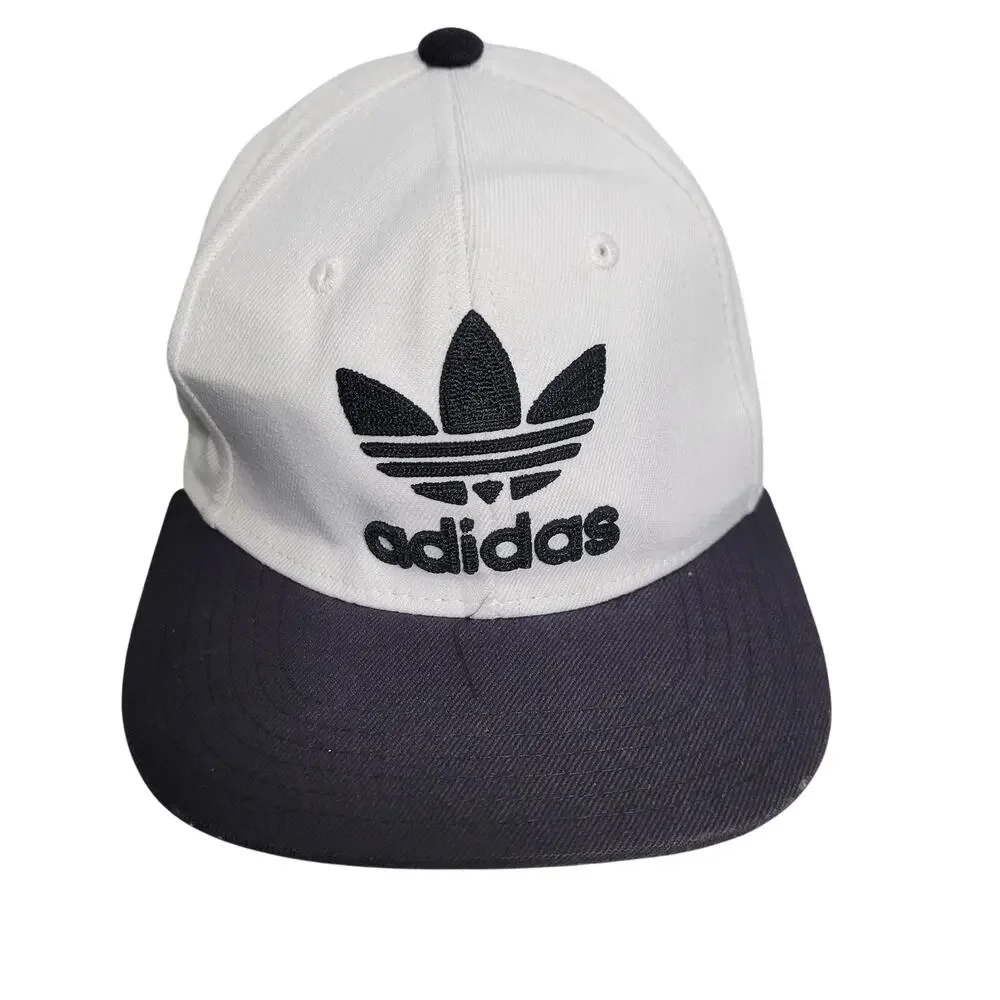 Adidas Black & White Snapback Baseball Cap 82625-2M11 - Picture 1 of 6